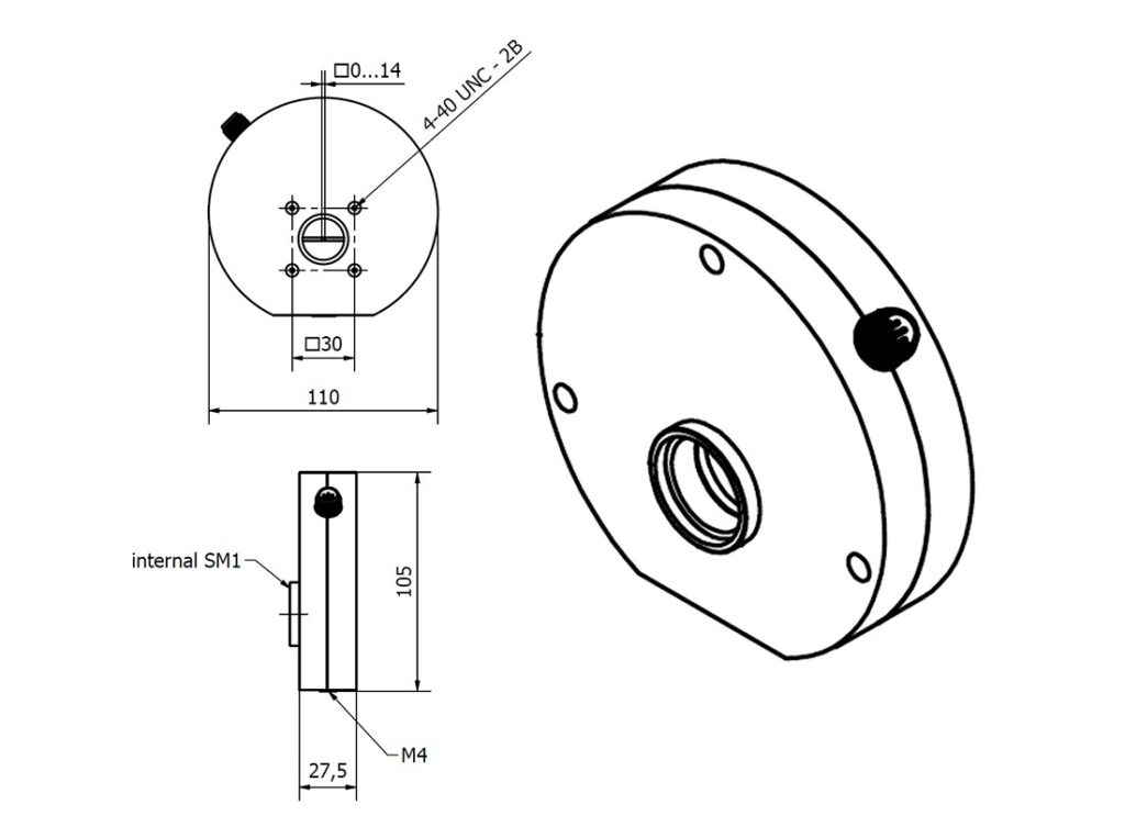 MID14C diaphragm dimensions